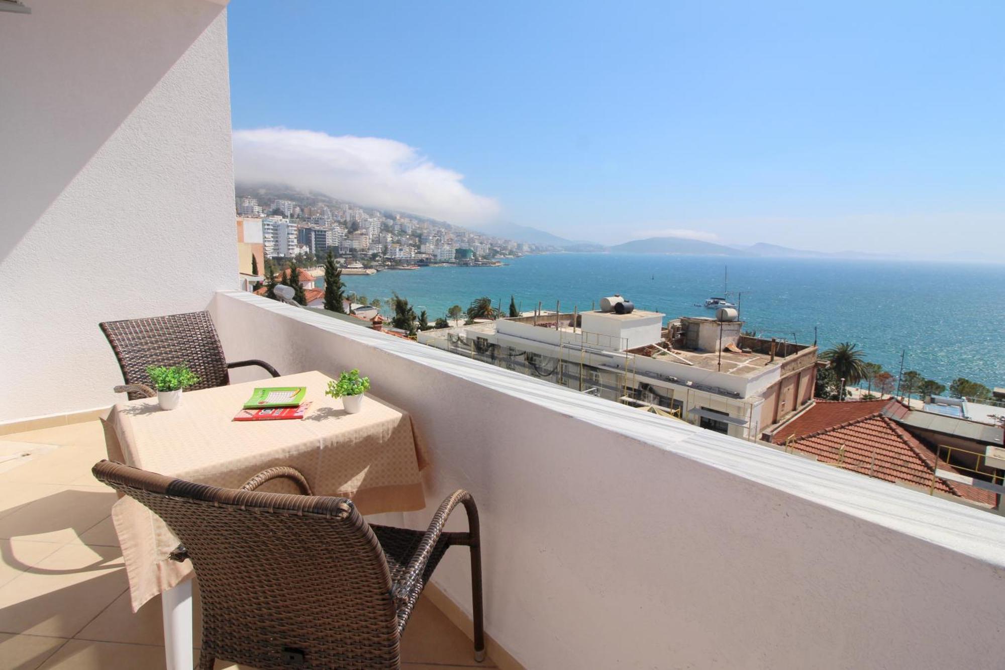 July Seaview Apartments Σαράντα Εξωτερικό φωτογραφία