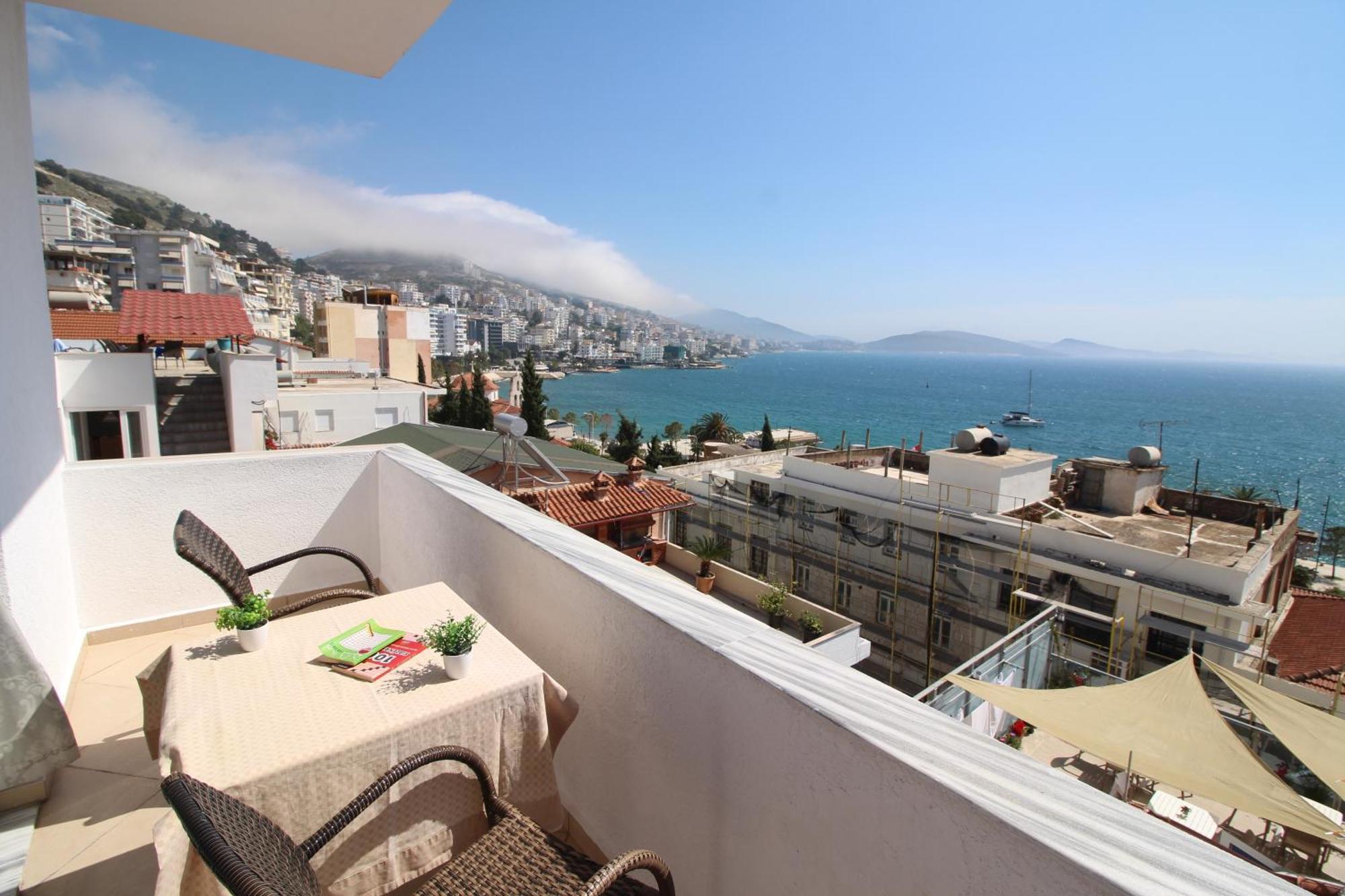 July Seaview Apartments Σαράντα Εξωτερικό φωτογραφία